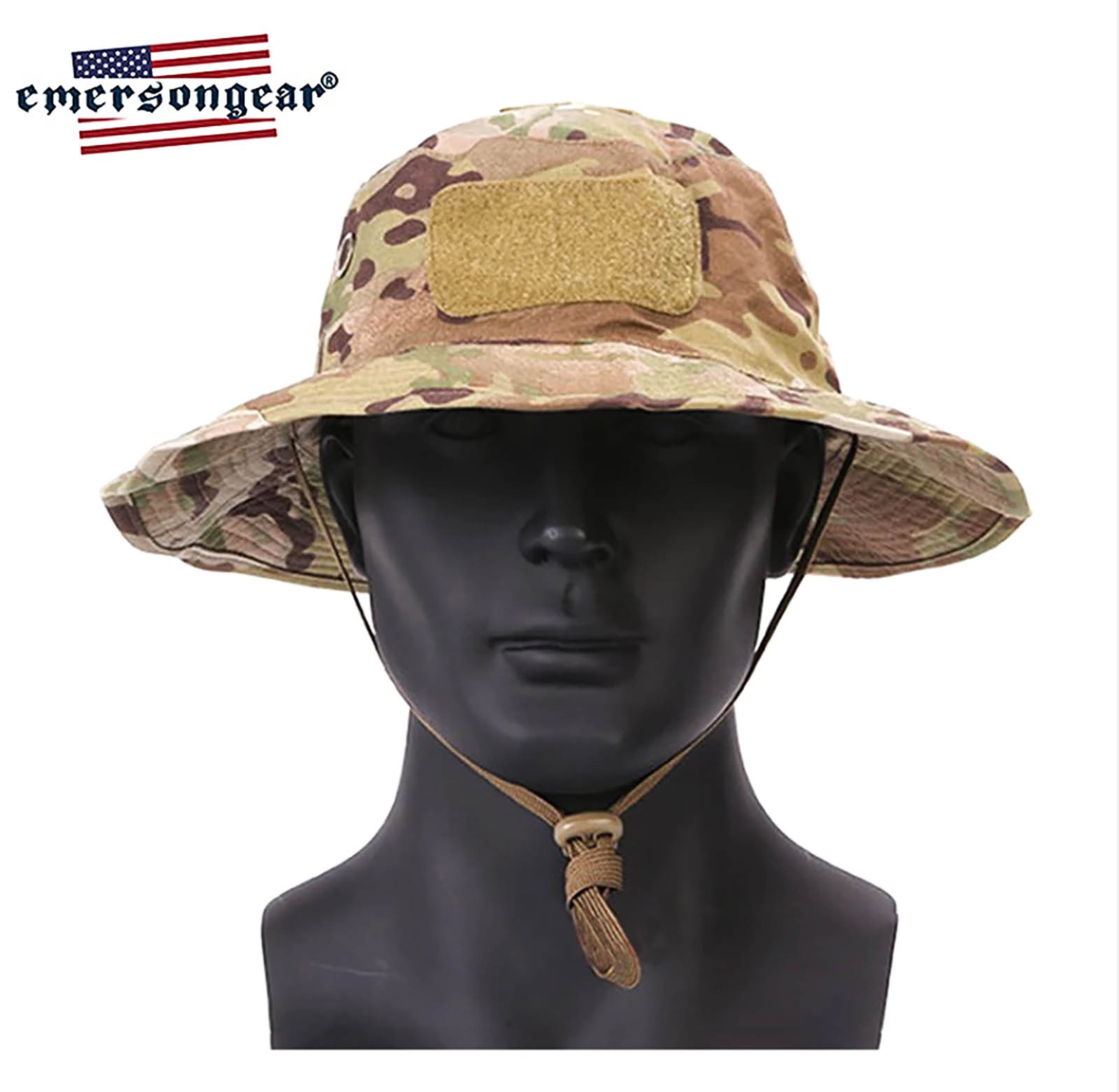 Boonie Hat Tactical - エマーソンギア メンズ タクティカル ブーニーハット 日焼け防止キャップ ハイキング