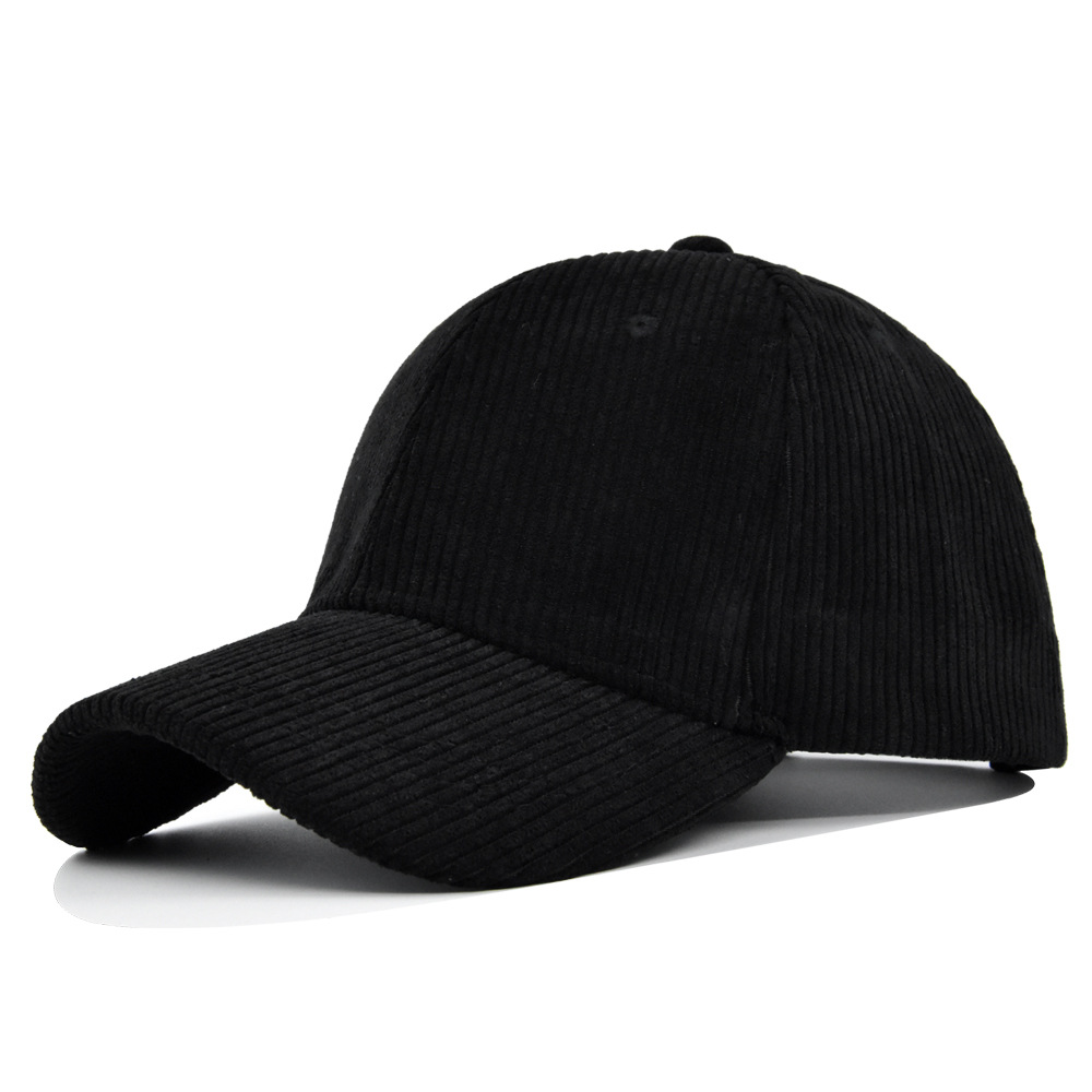Corduroy Cap 5 Panel - コーデュロイトラッカーハット ユニセックス 5パネル野球帽 ソフトショートブリムランニングキャップ ロープロファイル レトロ