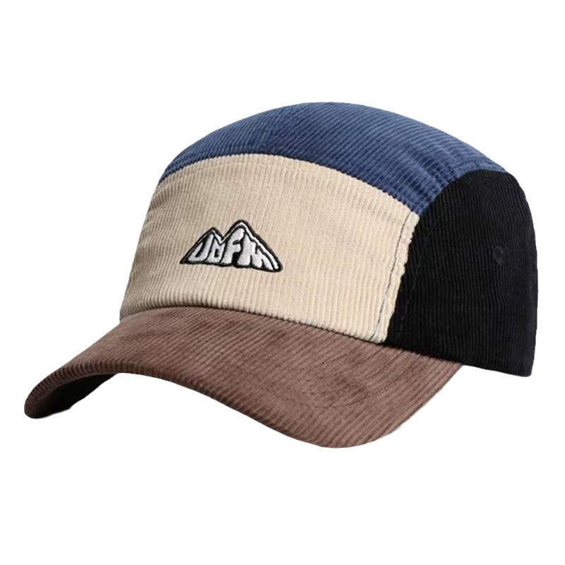 Corduroy Cap 5 Panel - メンズ・レディース バイザーハット 5パネル コーデュロイ ショートバイザーキャップ 高品質
