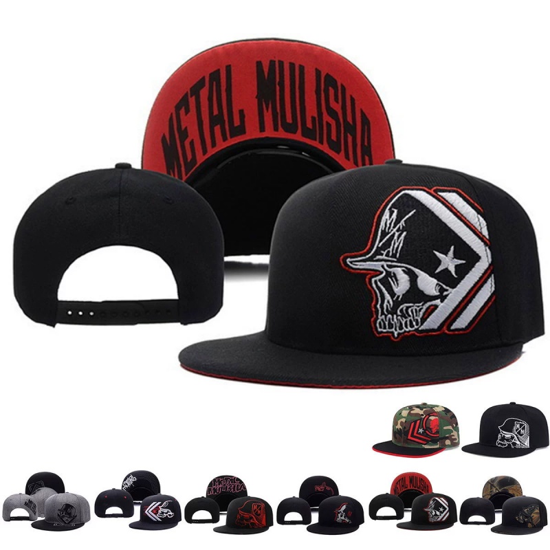 Snapback Hat Flat - ユニセックススケルトン刺繍野球帽女性アウトドアスポーツフラット帽子男性ファッション男性ヒップホップスナップバックキャップ日焼け止め帽子