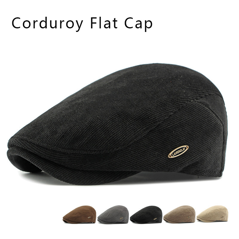 Newsboy Cap Ivy - コーデュロイフラットキャップ メンズ レディース ブリティッシュ ヴィンテージ アイビーニュースボーイハット