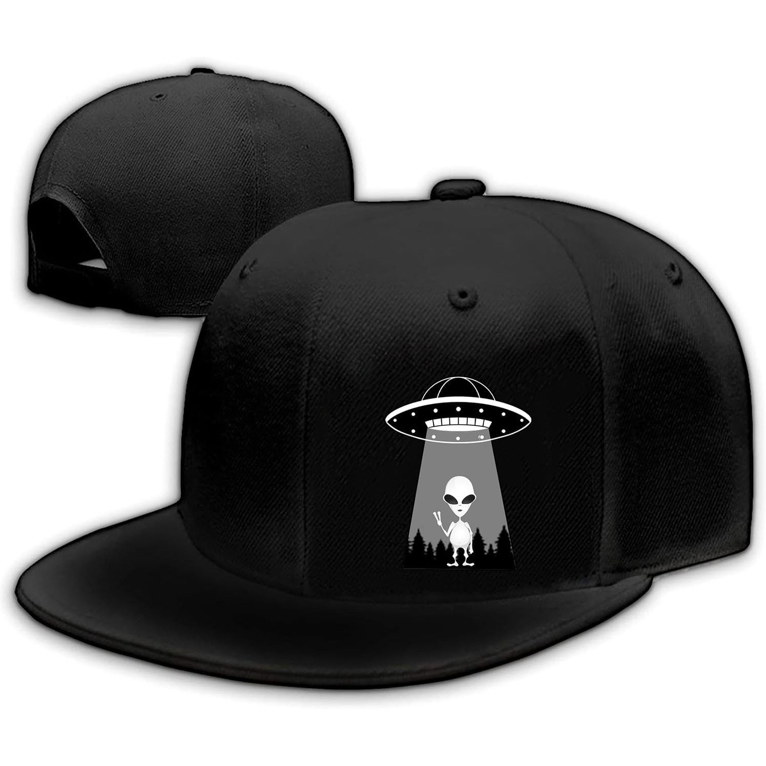 Snapback Hat Flat - Ufo Aliens スナップバックハット メンズ フラットビルハット ボーイ用