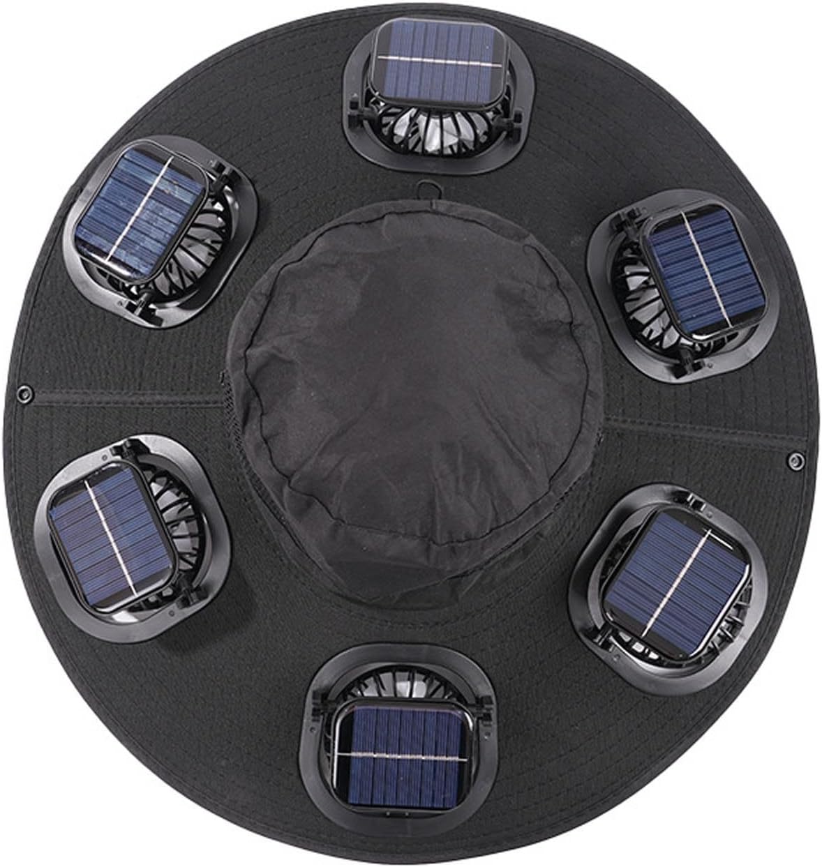 2026年ホットサマー6ファンバイザーキャップソーラーファン - Sun Hat Wide Brim のレビューと価格