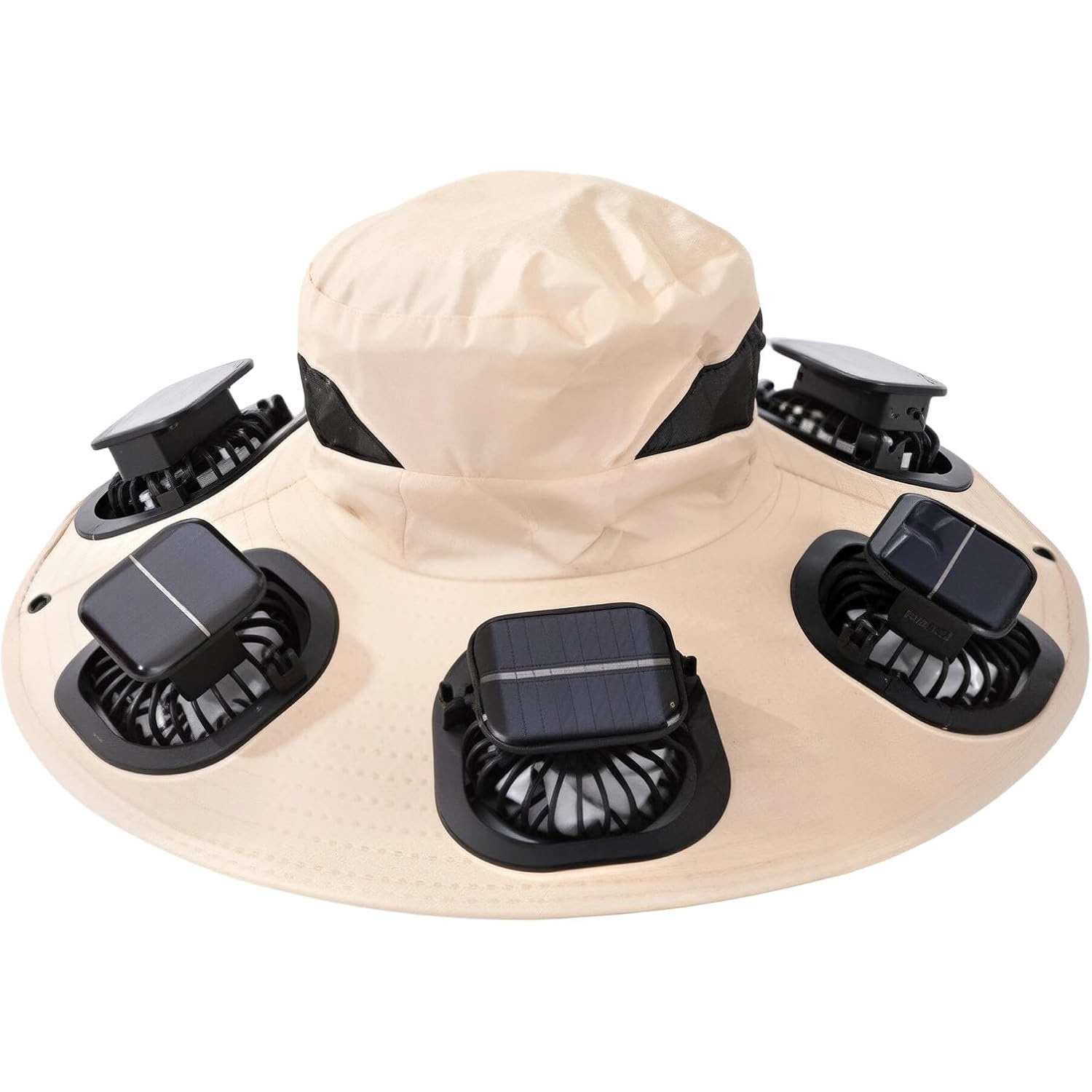 2026年ホットサマー6ファンバイザーキャップソーラーファン - Sun Hat Wide Brim のレビューと価格