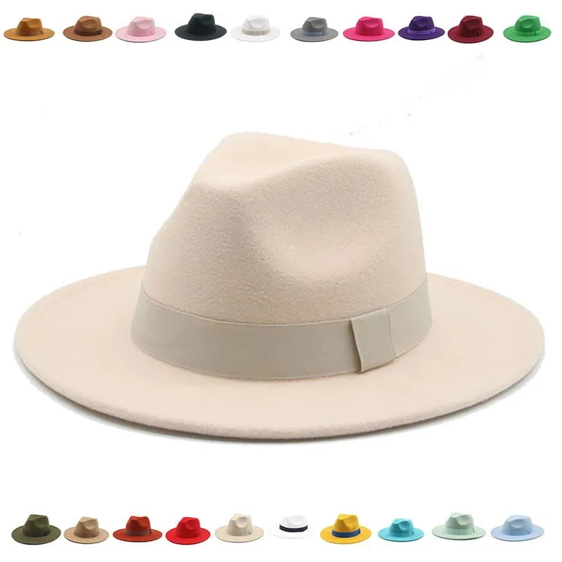 フェドーラハット レディース 冬用帽子 リボンバンド付き メ - Fedora Hat Wool のレビューと価格