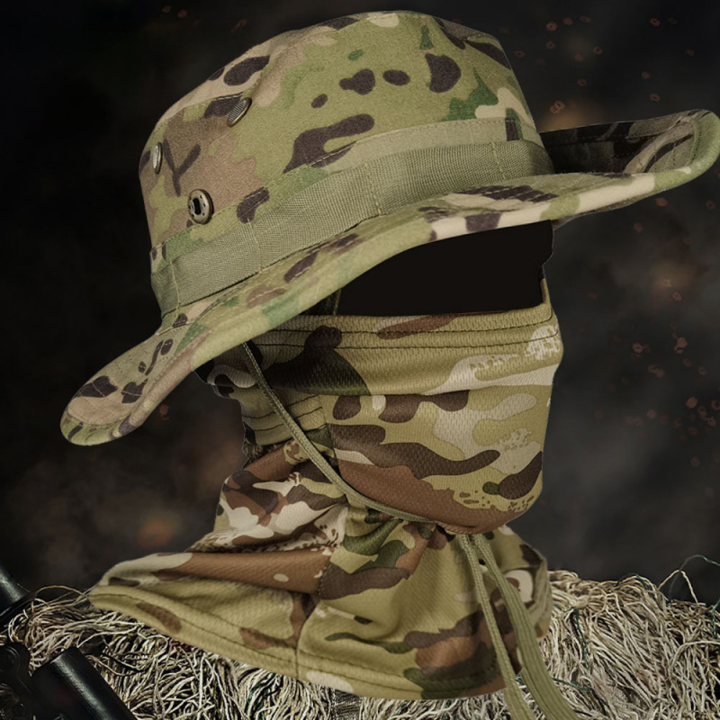 戦術迷彩ブーニーハット - つば広の軍用サンハット、通気性メ - Boonie Hat Tactical のレビューと価格