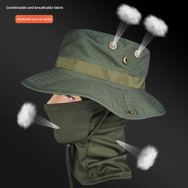 戦術迷彩ブーニーハット - つば広の軍用サンハット、通気性メ - Boonie Hat Tactical のレビューと価格