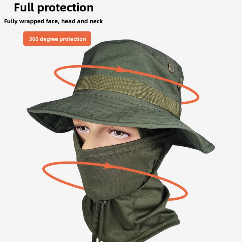 戦術迷彩ブーニーハット - つば広の軍用サンハット、通気性メ - Boonie Hat Tactical のレビューと価格