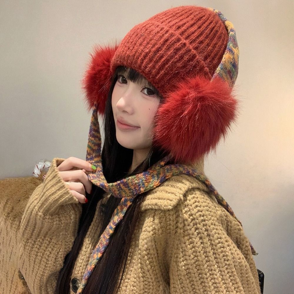 デイリーニット耳当て付きビーニー フリース裏地付き カフ付き - Beanie Cuffed Knit のレビューと価格