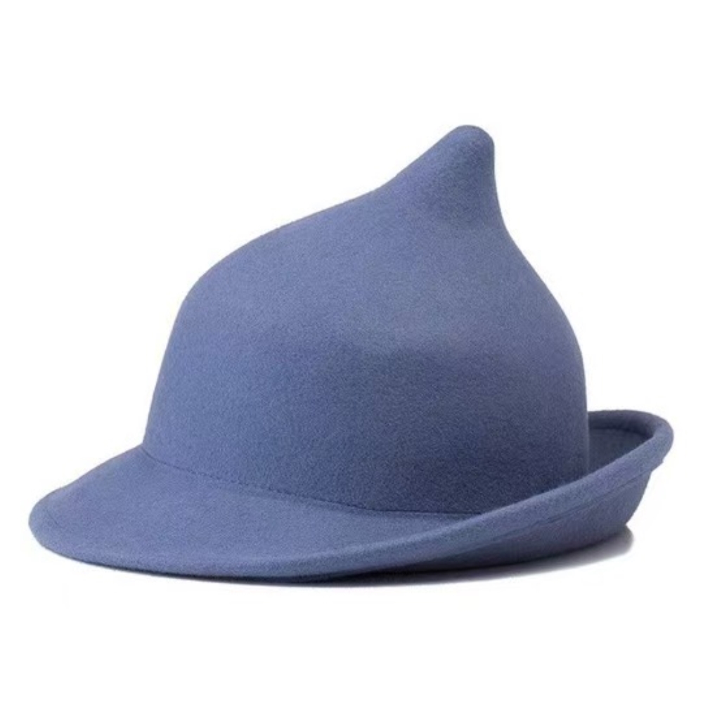 2025 100% ウール現代魔女帽子ハロウィン冬厚く暖かい - Fedora Hat Wool のレビューと価格