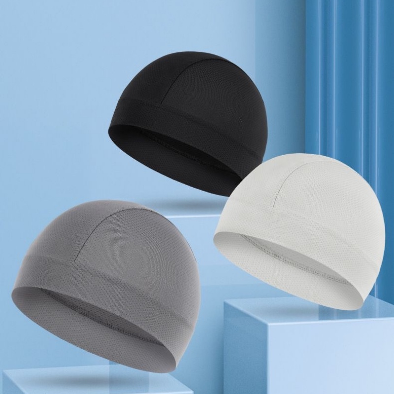 サイクリング用ヘルメットライナー汗吸収帽子男性女性速乾性通気 - Skull Cap Helmet Liner のレビューと価格