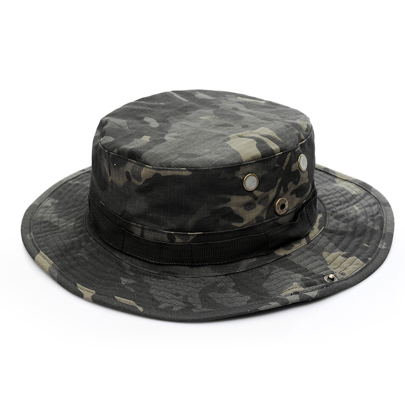 最高品質の厚みの迷彩ブーニー帽子屋外迷彩戦術的な帽子漁師の帽 - Boonie Hat Tactical のレビューと価格