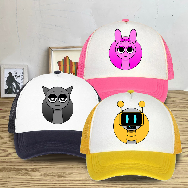 Sprunki 夏メッシュ野球帽男の子女の子ファッションカジ - Trucker Cap Mesh のレビューと価格