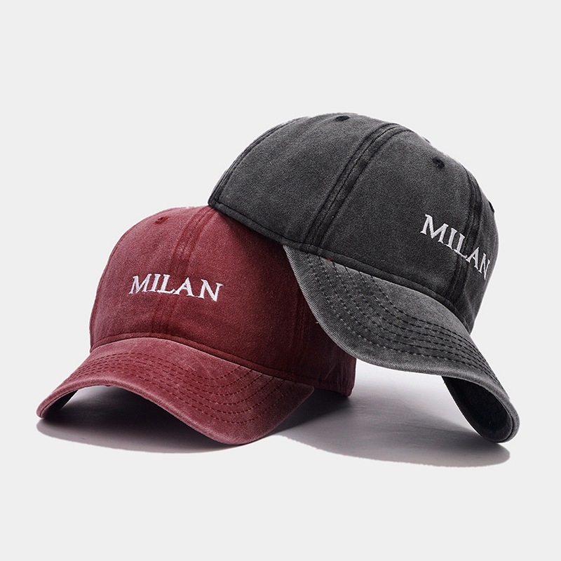 ヴィンテージウォッシュドコットンベースボールキャップ 調節可 - Dad Hat Cotton のレビューと価格