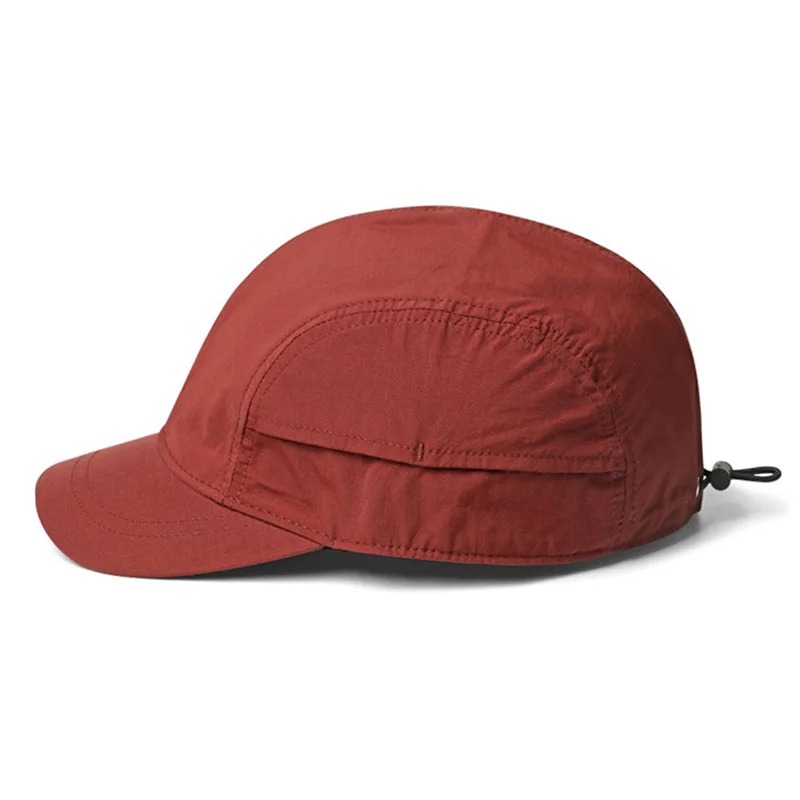 つばの短い無地の野球帽 軽量 速乾性 ポリエステル製 調節可 - Baseball Cap Structured のレビューと価格