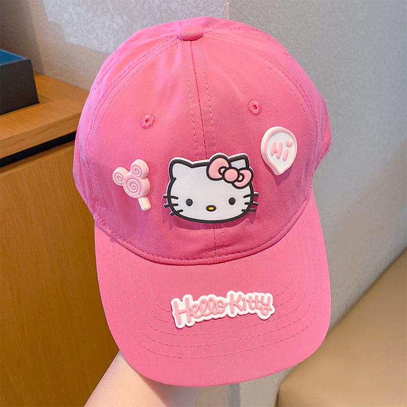 ハローキティ ティーンエイジャー向け野球帽、春夏用3D漫画サ - Sun Hat Wide Brim のレビューと価格