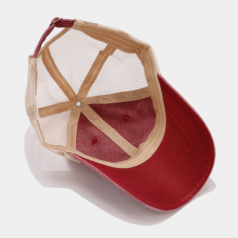ヴィンテージウォッシュドデニムメッシュバックトラッカーハット - Trucker Cap Mesh のレビューと価格