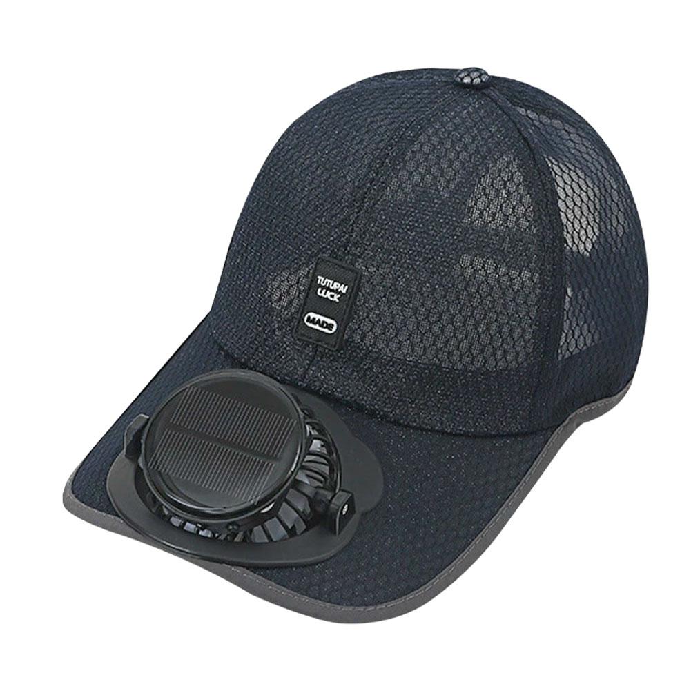 ソーラーパワーファン付きメッシュ野球帽、夏の屋外ビーチサンハ - Golf Cap Dad のレビューと価格