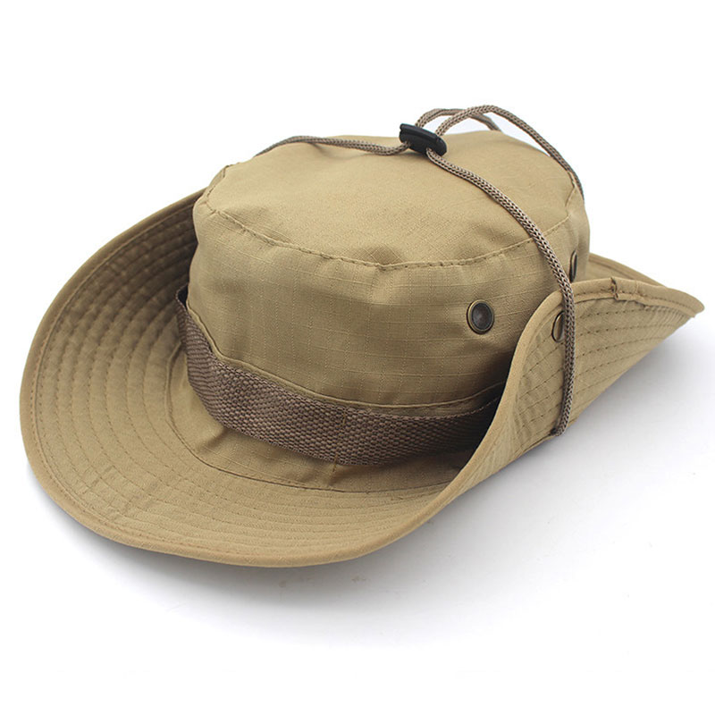 男性と女性のためのカモフラージュサンハット、戦術的なキャップ - Boonie Hat Tactical のレビューと価格