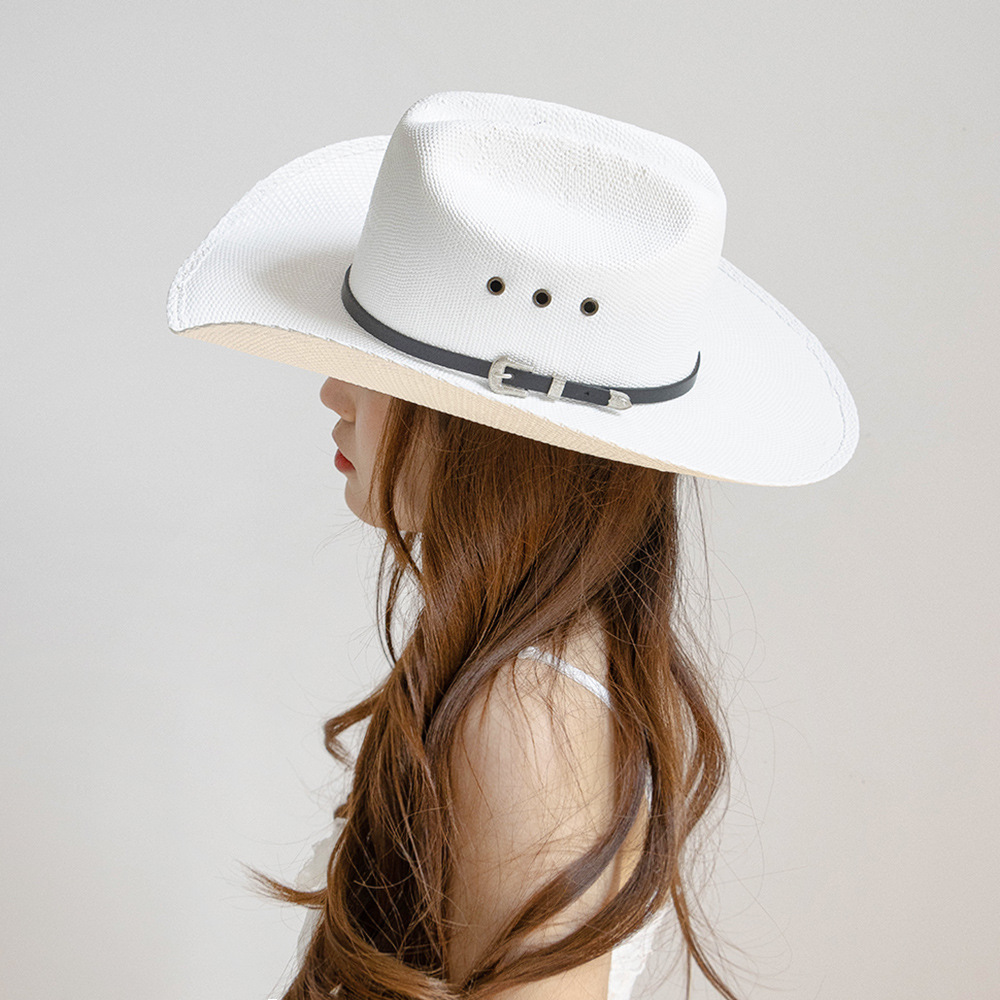 USPOP ユニセックス西洋スタイル構造化防水紙わらカウボー - Cowboy Hat Straw のレビューと価格