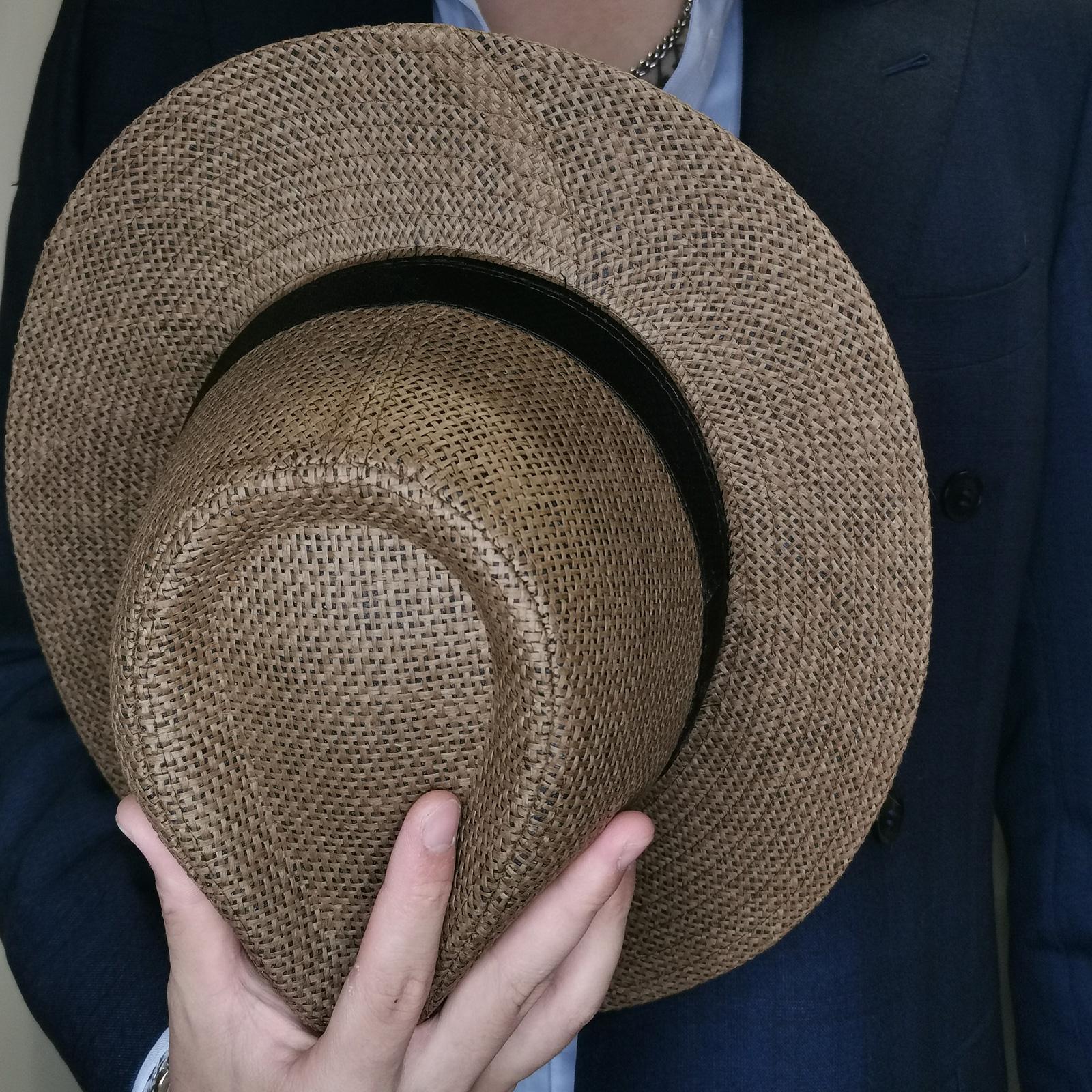 男性夏パナマ麦わら帽子ナチュラルファッショントレンディビーチ - Cowboy Hat Straw のレビューと価格