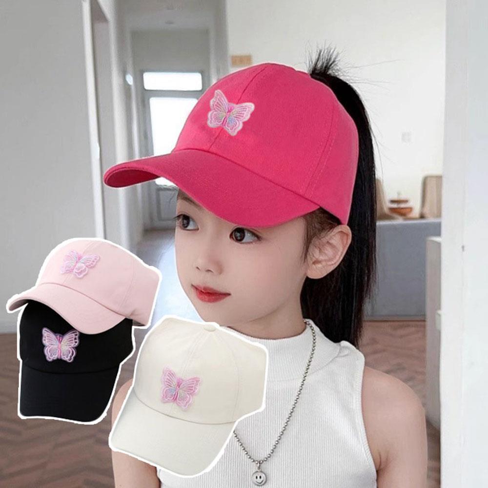 夏子供野球帽日焼け防止中空高ポニーテールキャップ少年少女のた - Baseball Cap Structured のレビューと価格