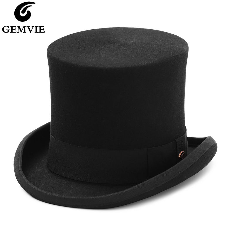 GEMVIE 17 センチメートル 100% ウールフェルト - Fedora Hat Wool のレビューと価格