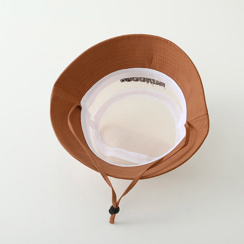 文字刺繍入りベビーサンハット 夏用メッシュ通気性 男の子女の - Bucket Hat Cotton のレビューと価格