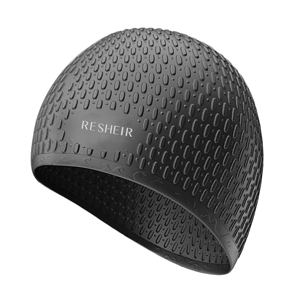 弾性夏水泳キャップ防水快適なシリコーン水泳帽子プロフェッショ - Swim Hat Silicone のレビューと価格
