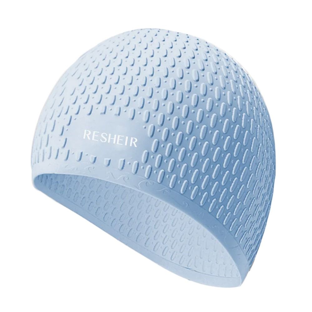 弾性夏水泳キャップ防水快適なシリコーン水泳帽子プロフェッショ - Swim Hat Silicone のレビューと価格