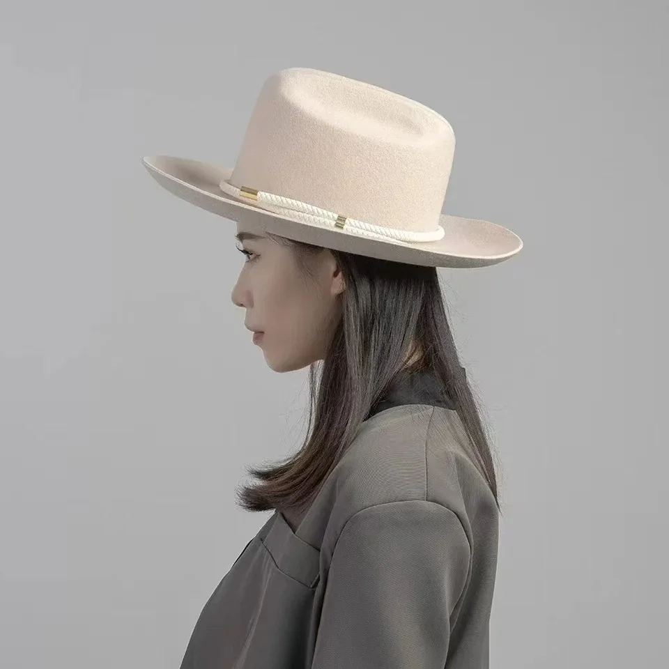 2025年ニューレトロINSシックな冬用ウールフェルトクラシ - Fedora Hat Wool のレビューと価格