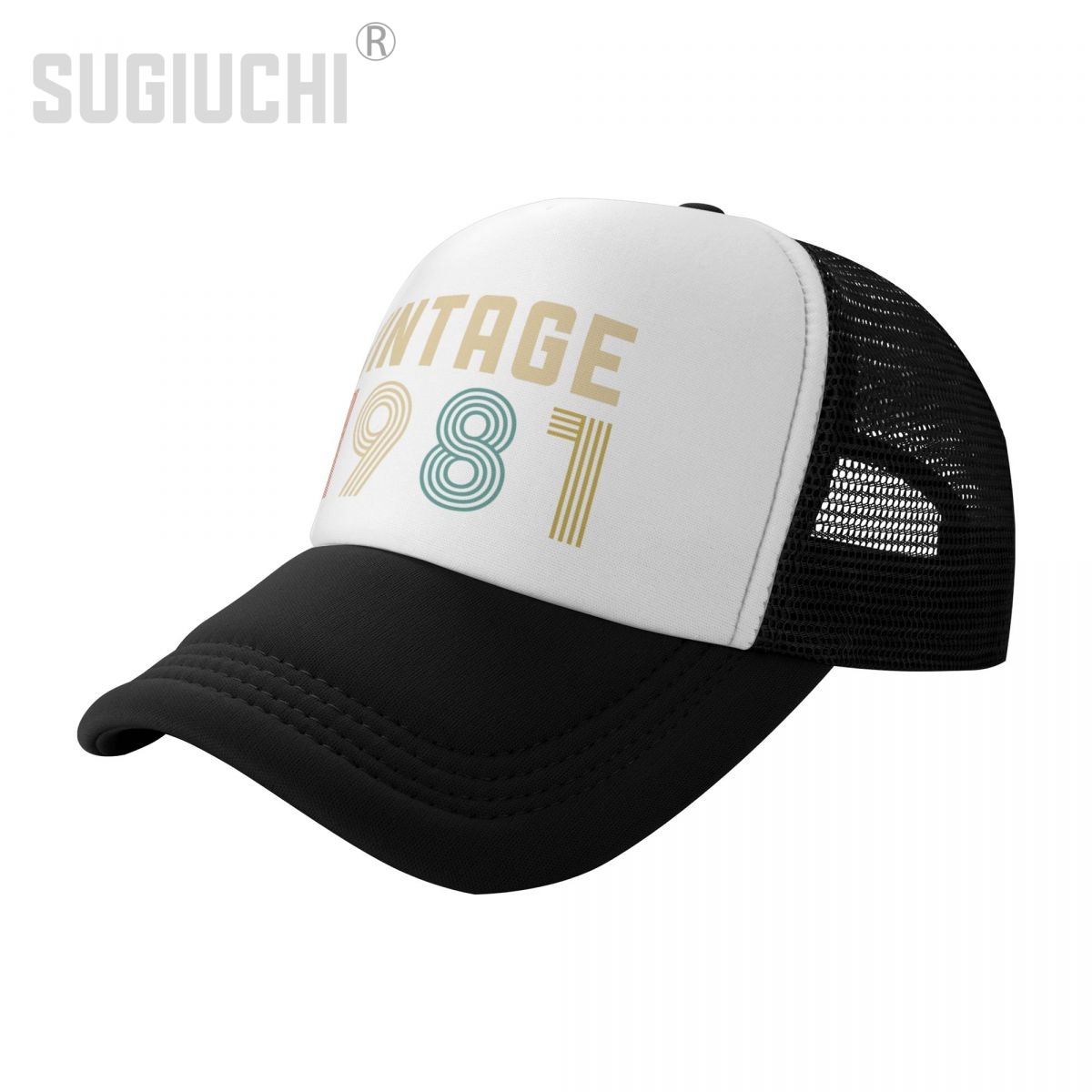 メッシュキャップハット ヴィンテージ 1981 トラッカー  - Trucker Cap Mesh のレビューと価格