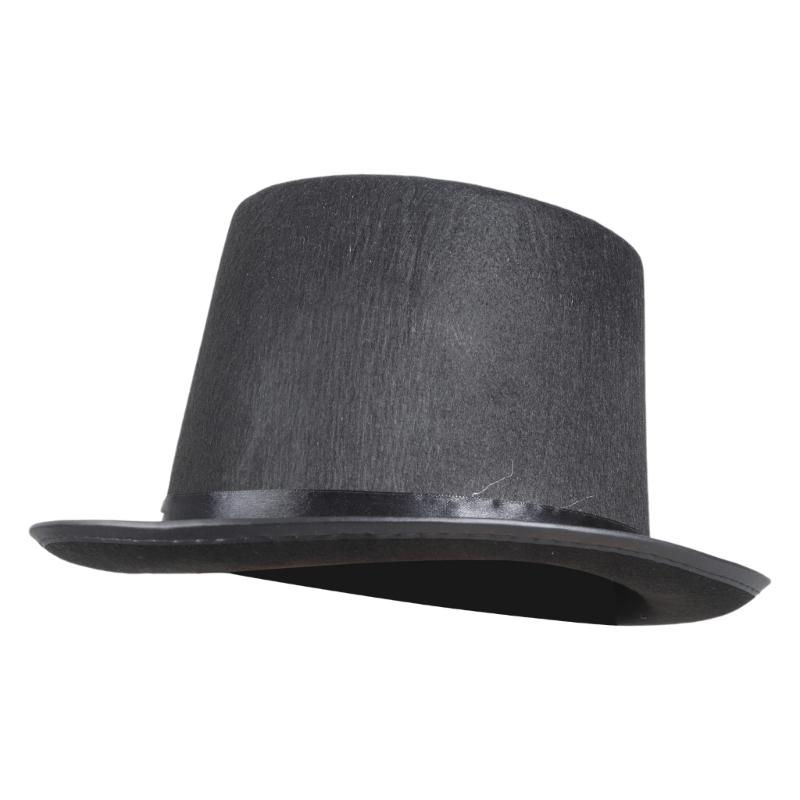 レトロシルクハットマジシャンコスチュームコスプレハロウィン小 - Fedora Hat Wool のレビューと価格