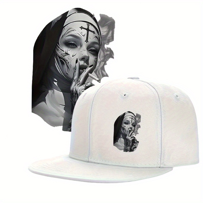 ファッションフラットブリム野球帽調節可能なヴィンテージスタイ - Snapback Hat Flat のレビューと価格