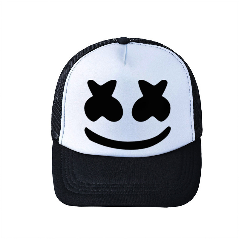DJ ヒップポップ帽子マシュメロコスプレ野球帽サンシェード調 - Trucker Cap Mesh のレビューと価格