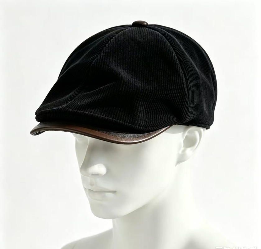メンズヴィンテージコーデュロイニュースボーイキャップ クラシ - Newsboy Cap Ivy のレビューと価格