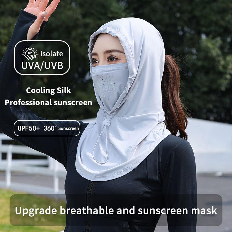 アイスシルクサンハット女性用UV保護調節可能なつば広キャップ - Sun Hat Wide Brim のレビューと価格