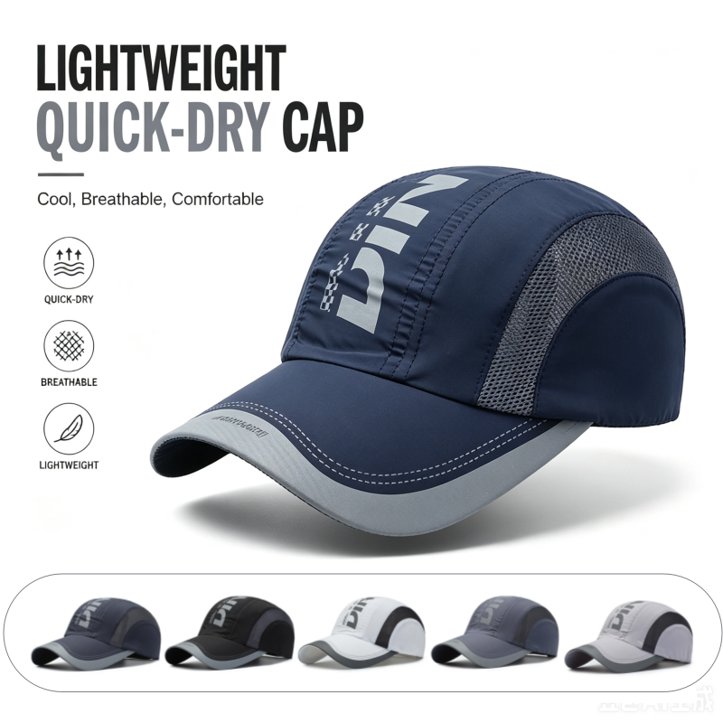 速乾性スポーツキャップ男性軽量ランニングハットソフト通気性メ - Running Cap Lightweight のレビューと価格