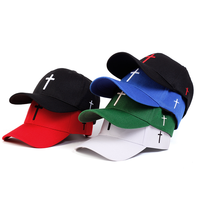クロス刺cross付き野球帽,調節可能なゴルフハット,コット - Golf Cap Dad のレビューと価格