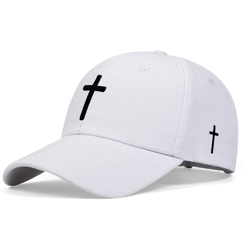 クロス刺cross付き野球帽,調節可能なゴルフハット,コット - Golf Cap Dad のレビューと価格