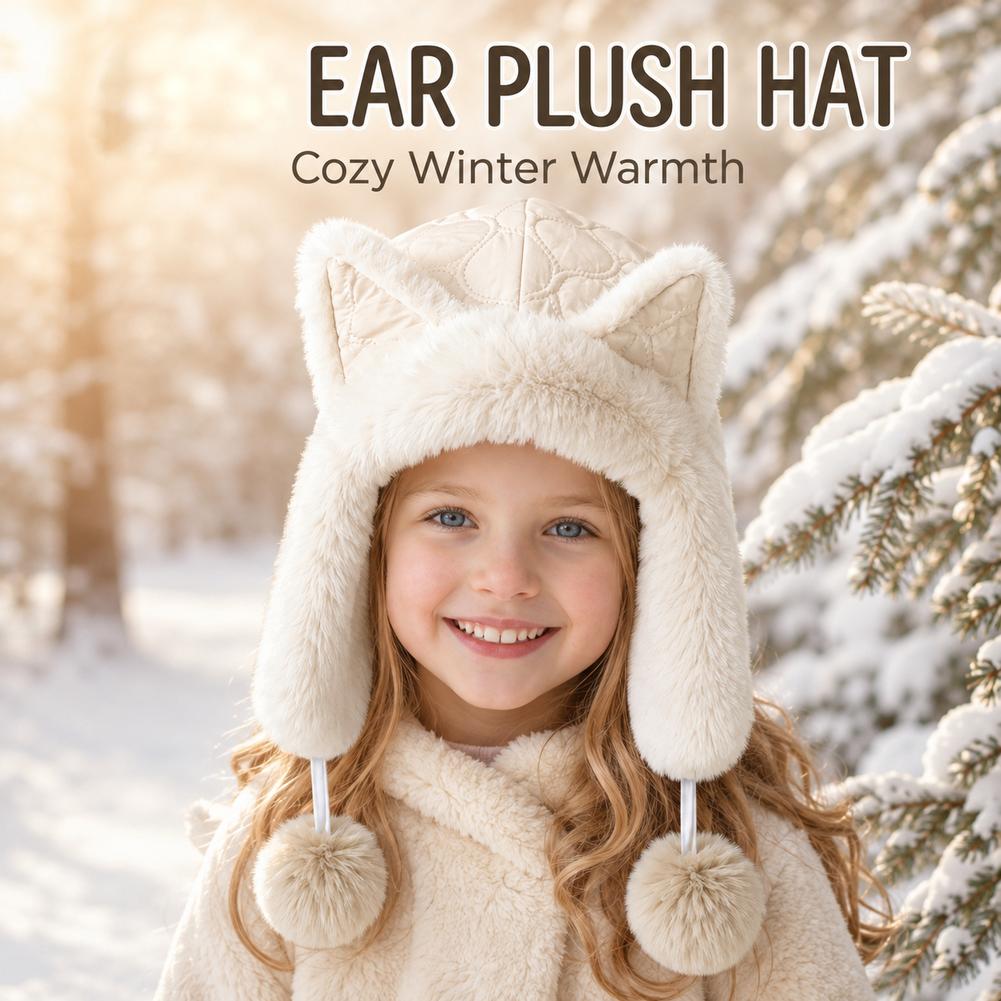 豪華なキツネの耳付き冬用トラッパーハット、保温性と防風性を備 - Winter Trapper Hat のレビューと価格