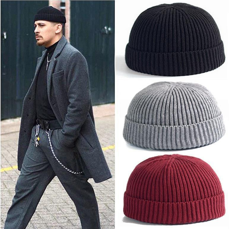 冬用ニット帽 暖かいアウトドアスポーツ用 防寒ランニングビー - Beanie Cuffed Knit のレビューと価格