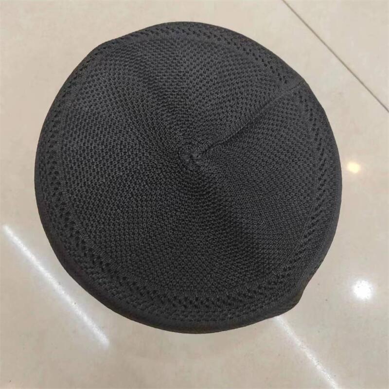 男性用ムスリムキャップ、スカルプリントの祈りの帽子、フラット - Snapback Hat Flat のレビューと価格