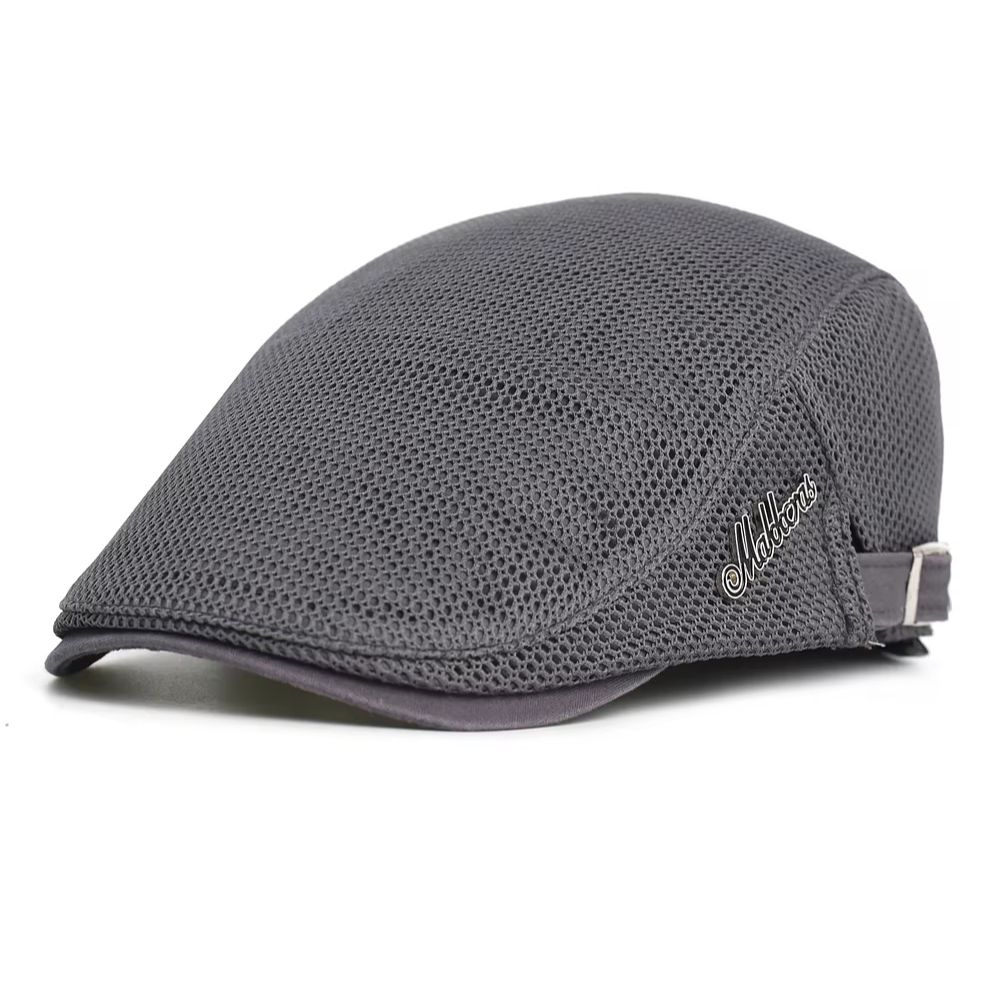 春夏通気性メッシュニュースボーイキャップ男性女性カジュアルベ - Newsboy Cap Ivy のレビューと価格