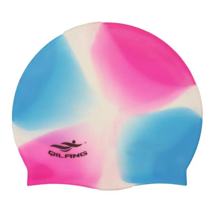 防水シリコーン水泳キャップ女性男性高弾性柔軟な保護耳髪水泳プ - Swim Hat Silicone のレビューと価格