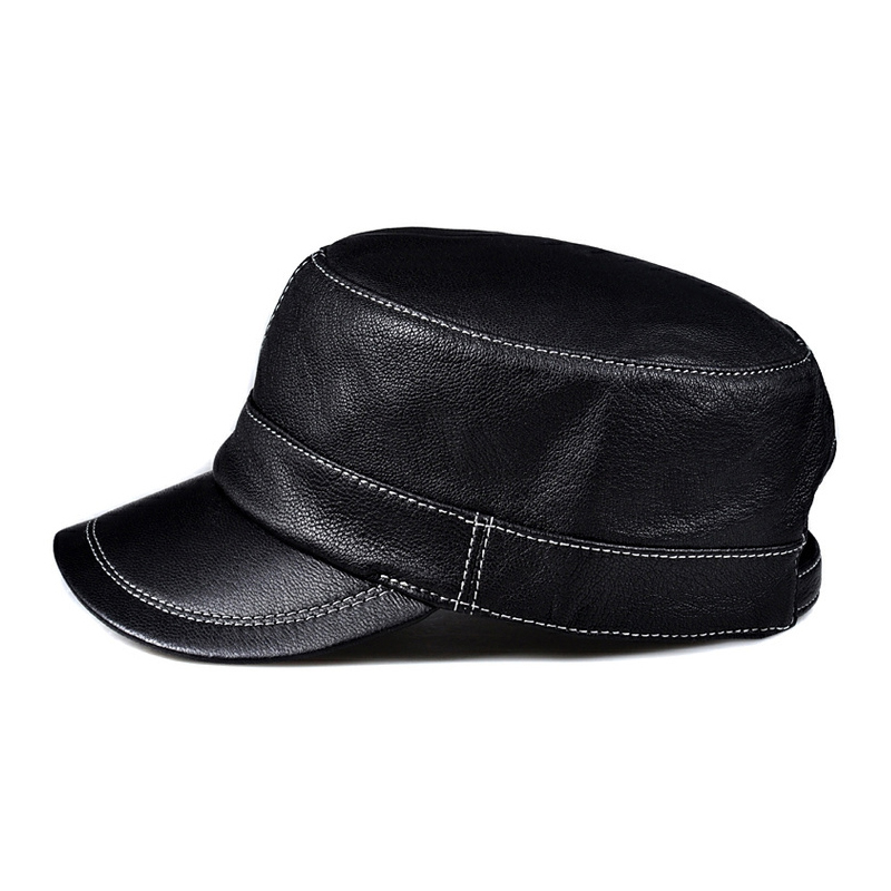 メンズフラットレザースリッパ,韓国のファッションスリッパ,白 - Baseball Cap Structured のレビューと価格