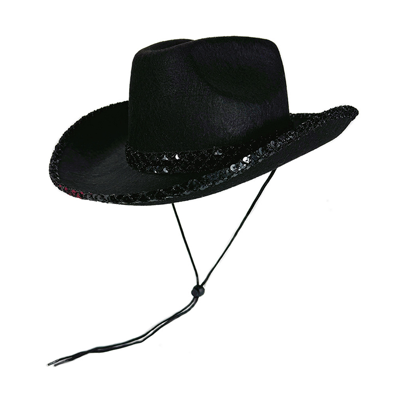 女性男性スパンコールカウガールハットキラキラウエスタンキャッ - Sun Hat Wide Brim のレビューと価格