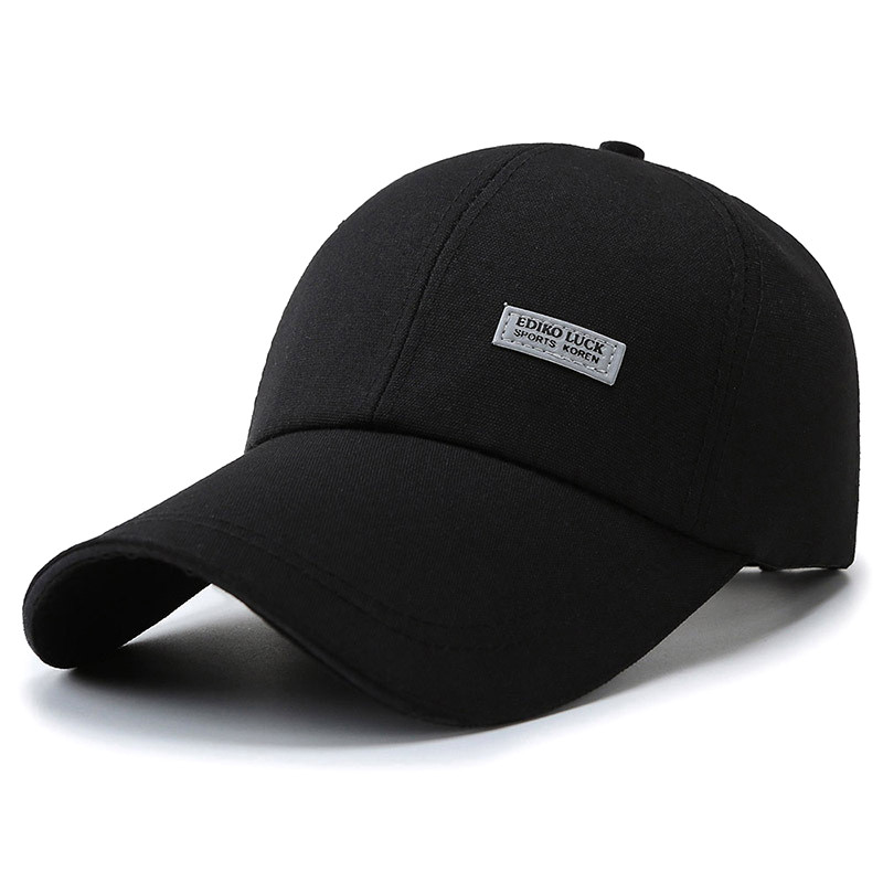 1 個長いつばの野球帽ファッション多用途ソリッドカラーお父さ - Dad Hat Cotton のレビューと価格