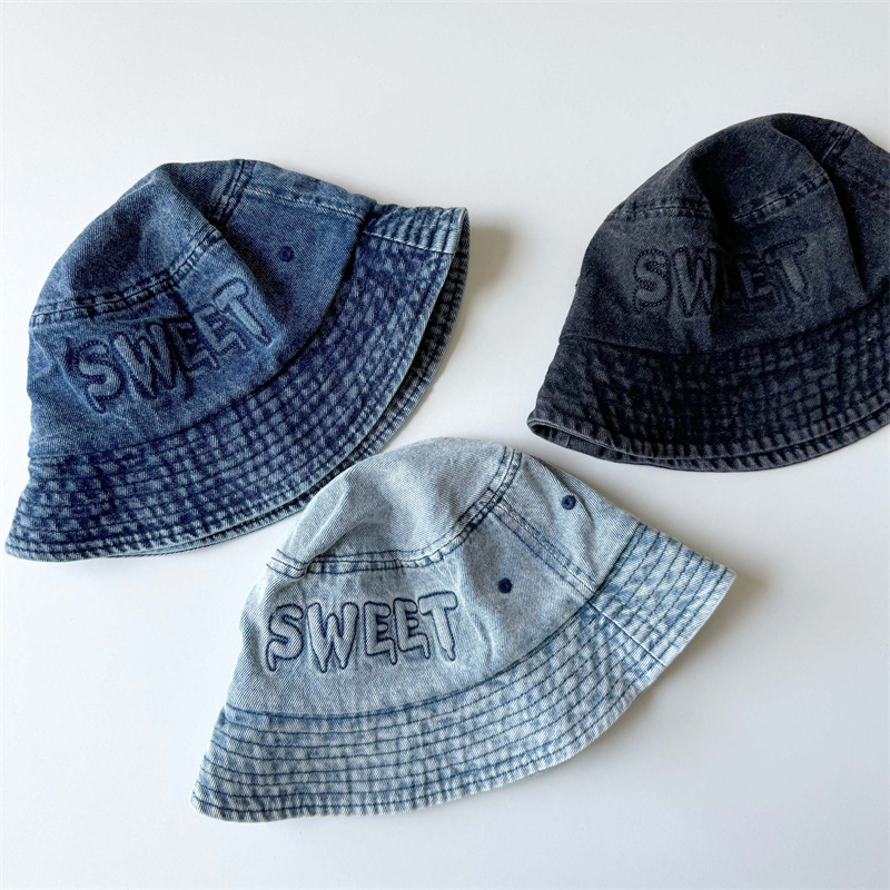 日本のレトロキッズバケットハット 50-52cm 2-4歳向 - Bucket Hat Cotton のレビューと価格