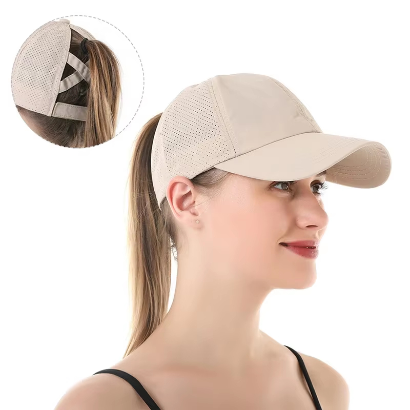 夏用無地野球帽 ゴルフウェア レディース スポーツ レジャー - Baseball Cap Structured のレビューと価格